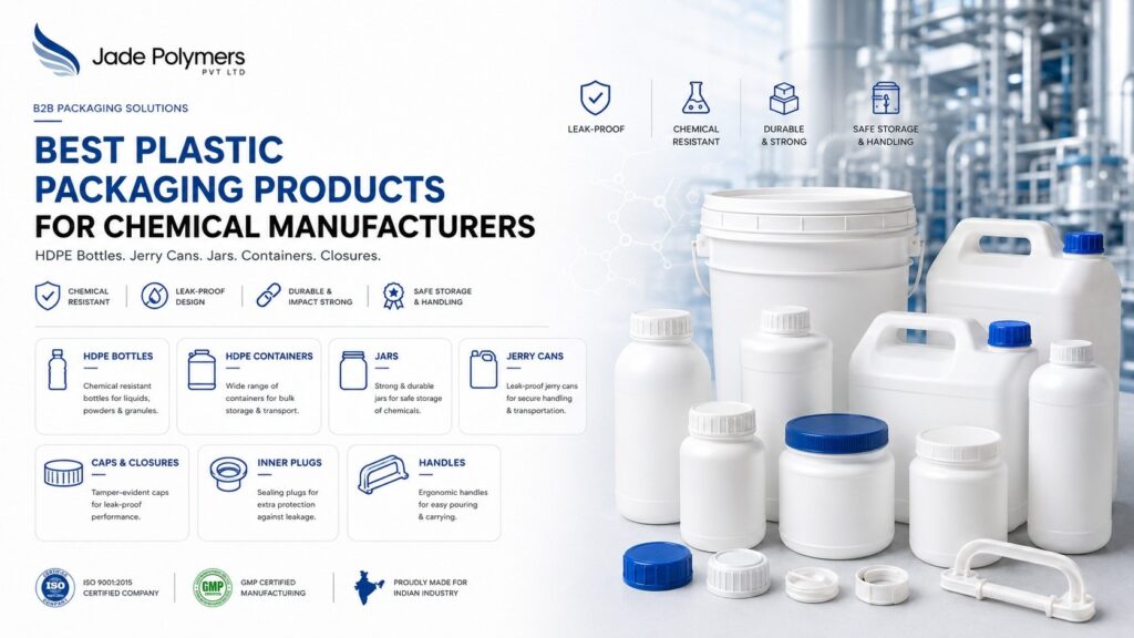 Best Plastic Packaging Products for Chemical Manufacturers