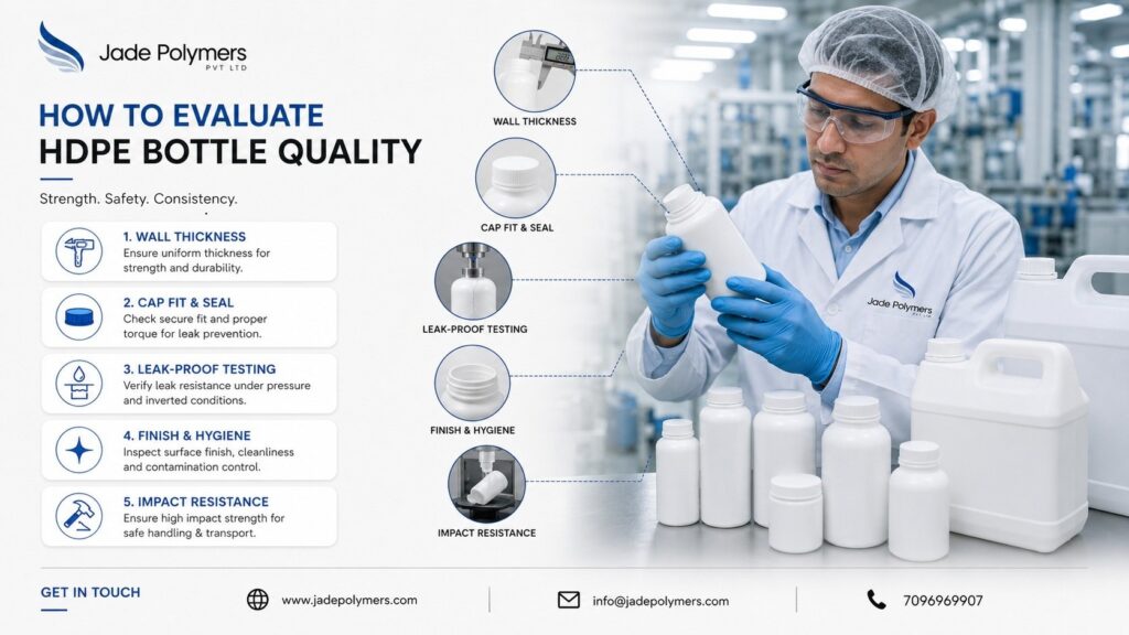 How to evaluate HDPE bottle quality