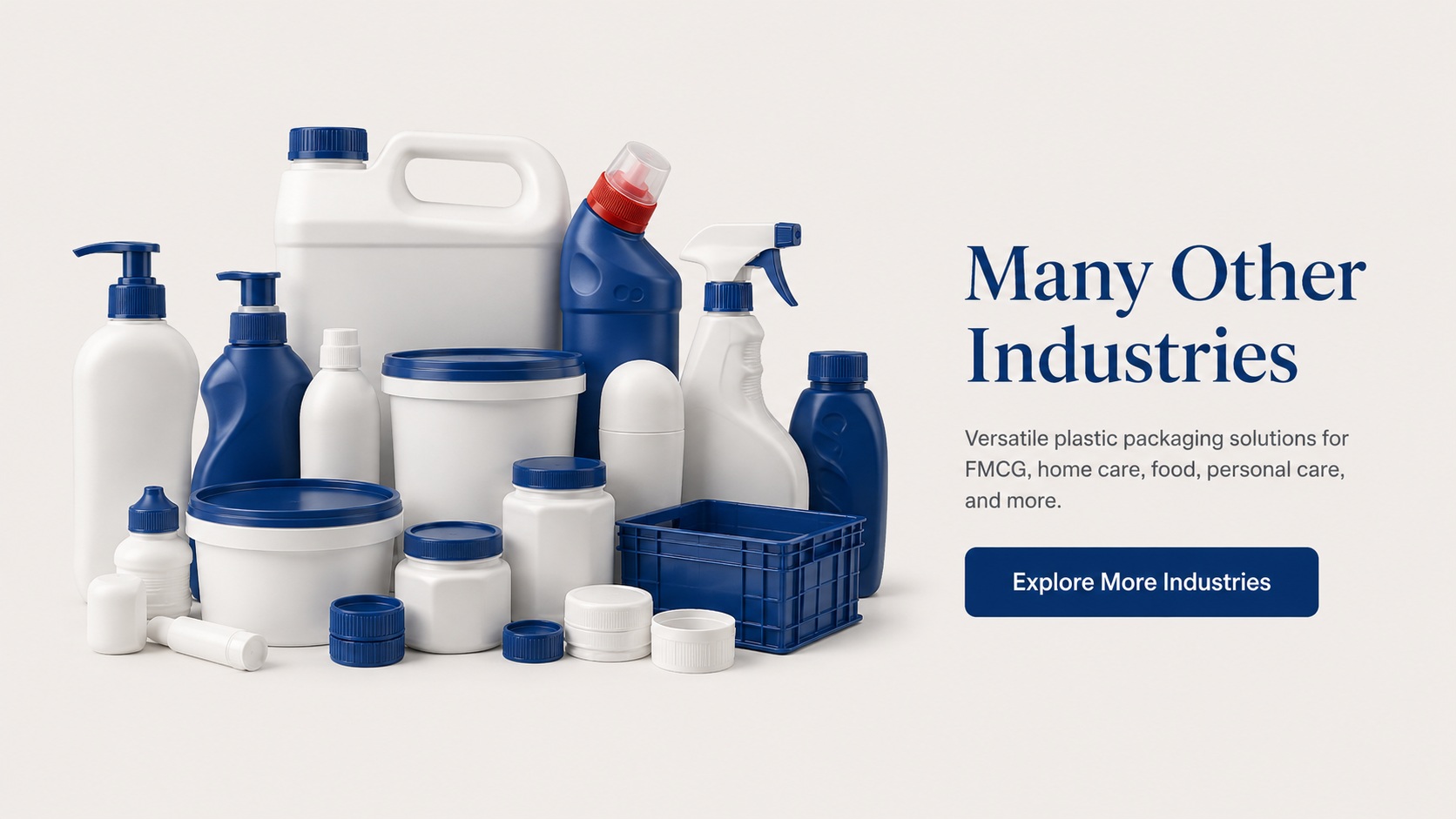 Industrial plastic packaging